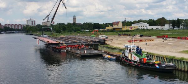 Freybrücke – Sperrung Untere Havel-Wasserstraße