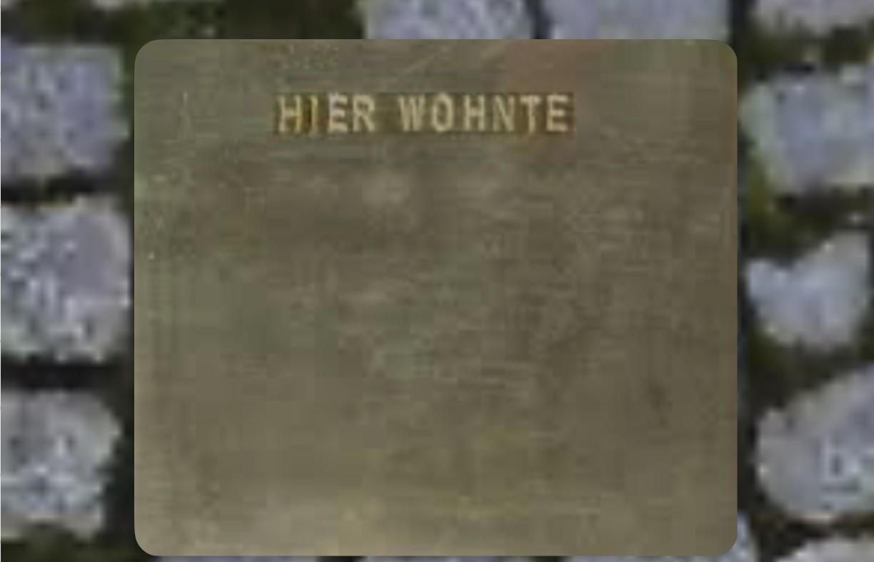 Ankündigung der Jugendgeschichtswerkstatt Spandau: Verlegung von Stolpersteinen in Kladow, Otto-von-Wollank-Straße 30