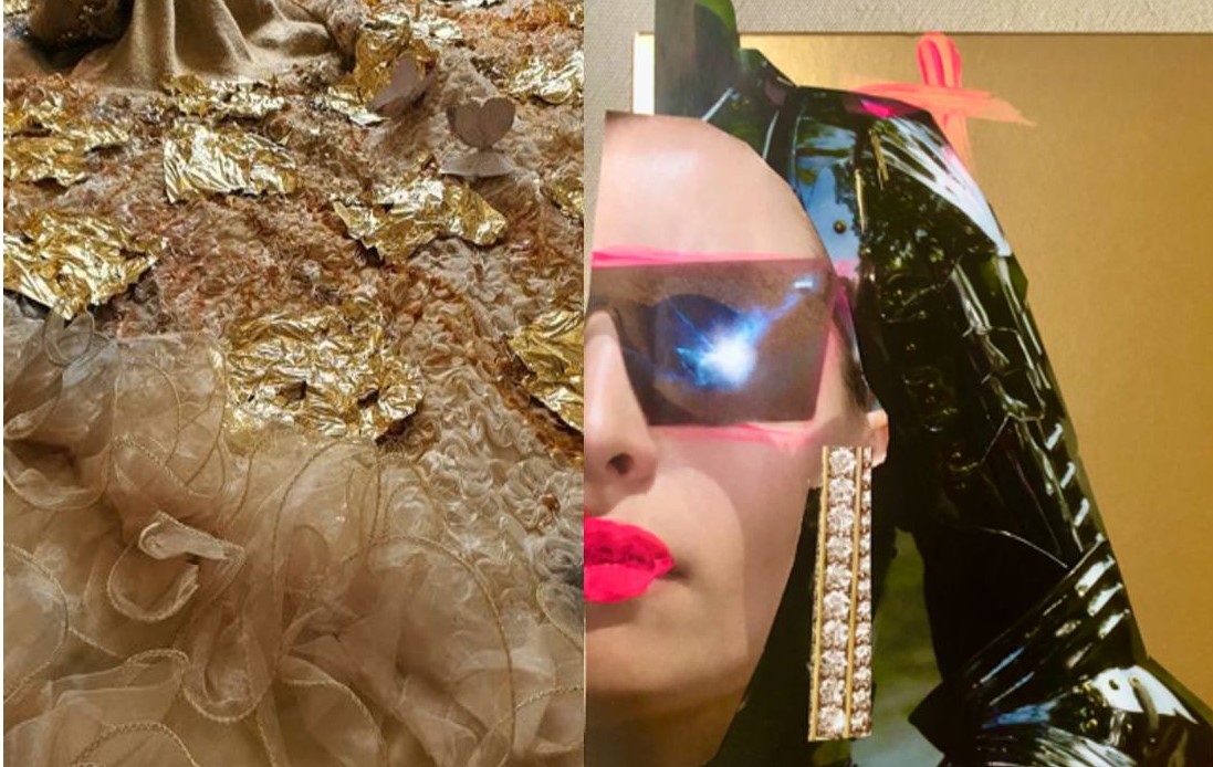 bis 25.8. | Ausstellung in der Kleinen Galerie Neukladow |  Pia Wessels und Ivo Schwarz | Textile Objekte und Collagen